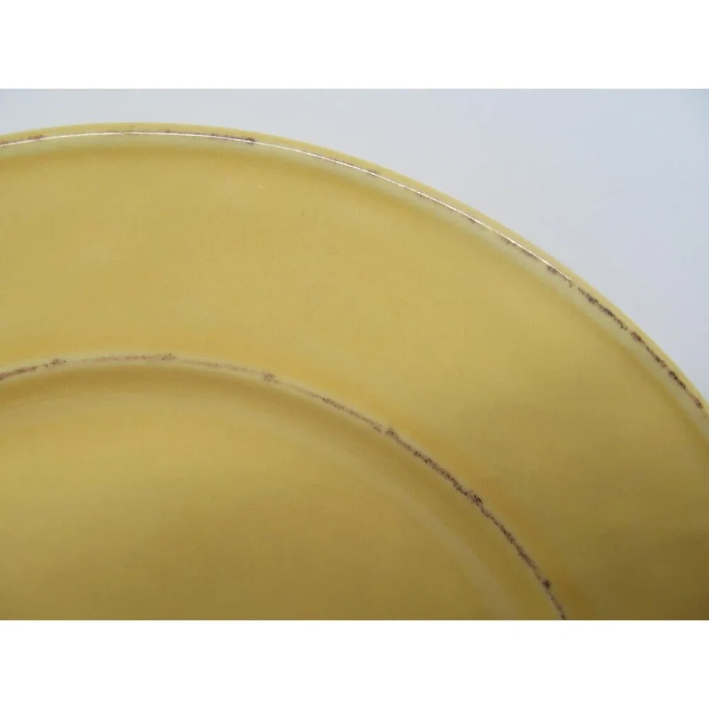 Pier 1 Mango Yellow Set Of 4 Rustic 8 3/4